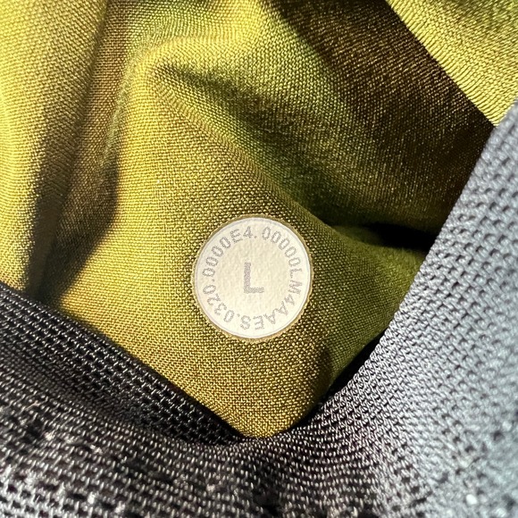 Lululemon Down For It All Hooded Quilted Down Puffer Jacket Men Large Green - Picture 6 of 14